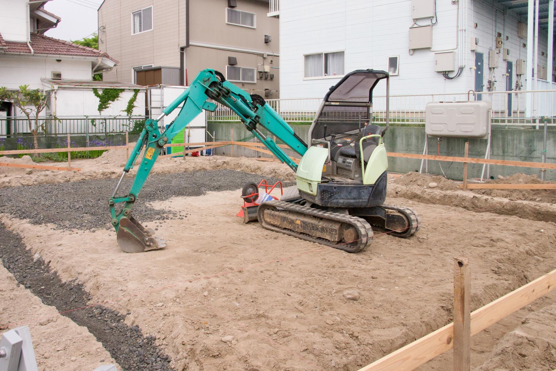 宅地造成工事の画像